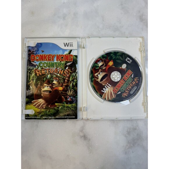 Nintendo Donkey Kong Country Returns (Nintendo Wii, 2010) Complete. Tested - Picture 4 of 9